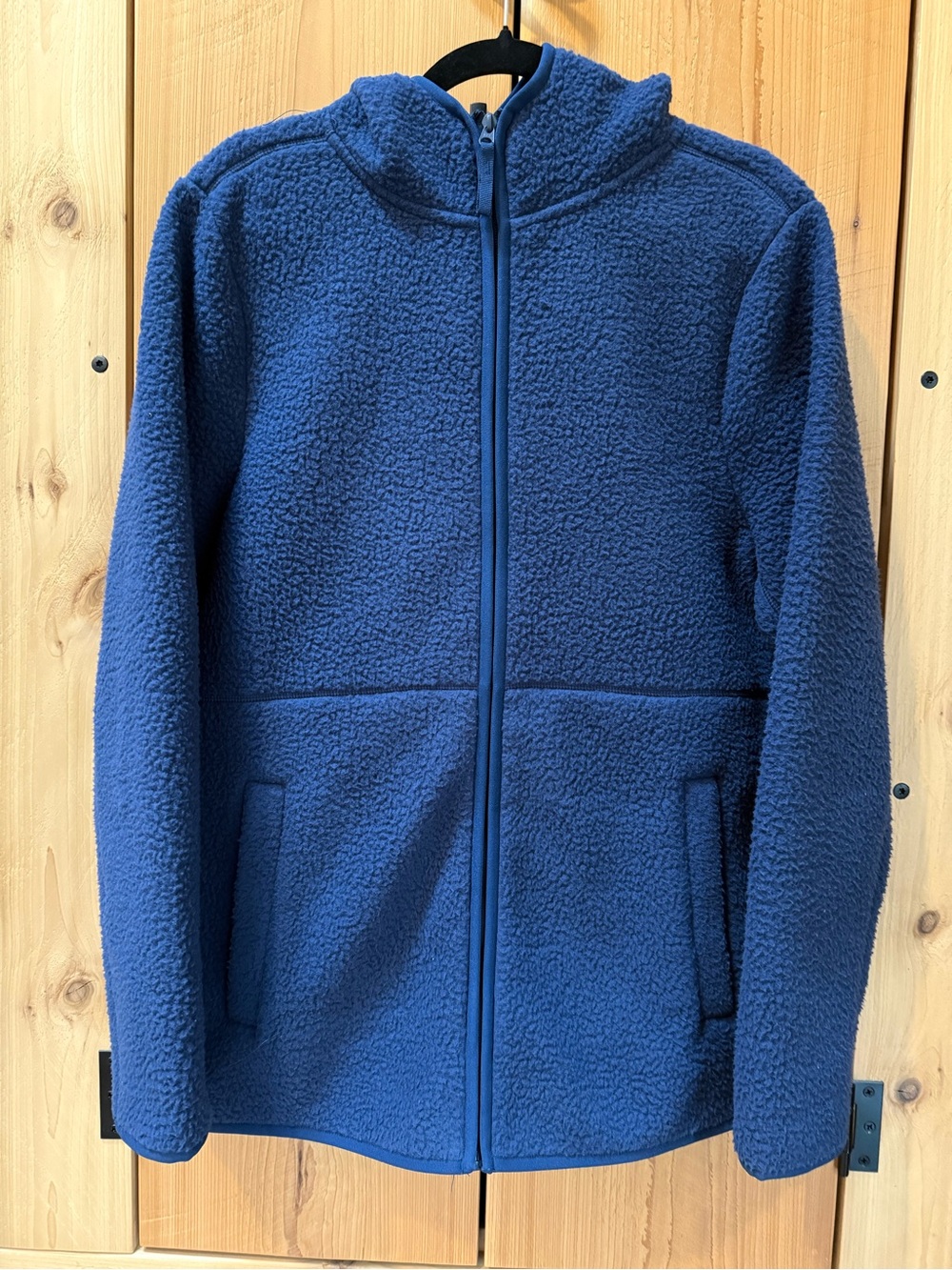 Title 9 women’s lg Blue Fleece Zip-Up Jacket